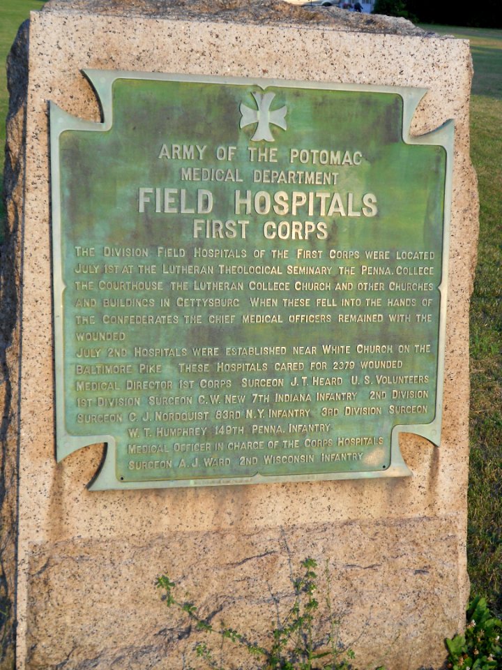 Field hospitals AdamsCo PA