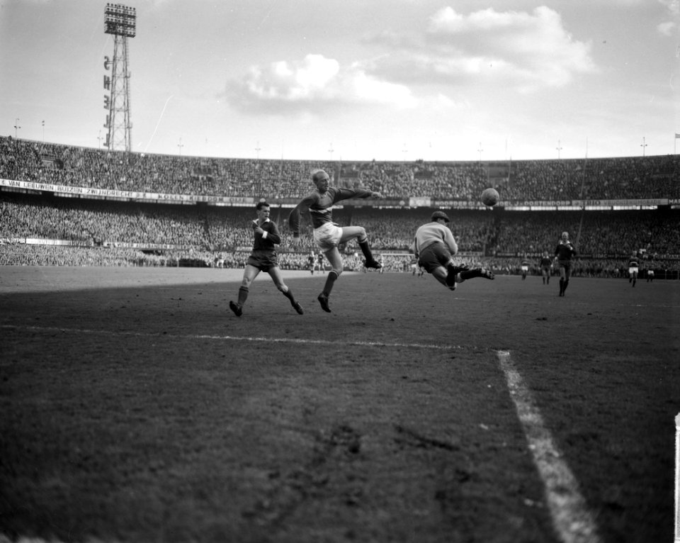 Feyenoord tegen PSV 4-2 Spelmoment, Bestanddeelnr 915-6246