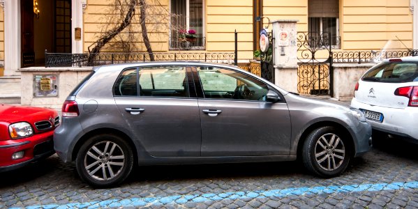 Fickparkering i Rom