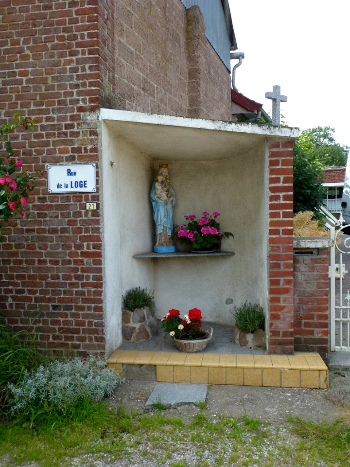 Fiefs (Pas-de-Calais) oratoire, Rue de la Loge