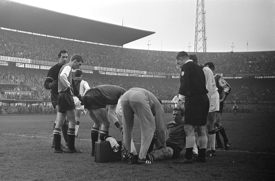 Feyenoord tegen Ajax 9-4, spelmoment, Bestanddeelnr 917-1824