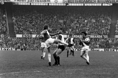 Feyenoord tegen Sparta 1-1, spelmomenten, Bestanddeelnr 927-8562