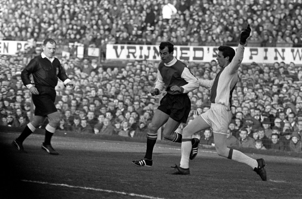 Feyenoord tegen Ajax 1-1, spelmomenten, Bestanddeelnr 918-6558