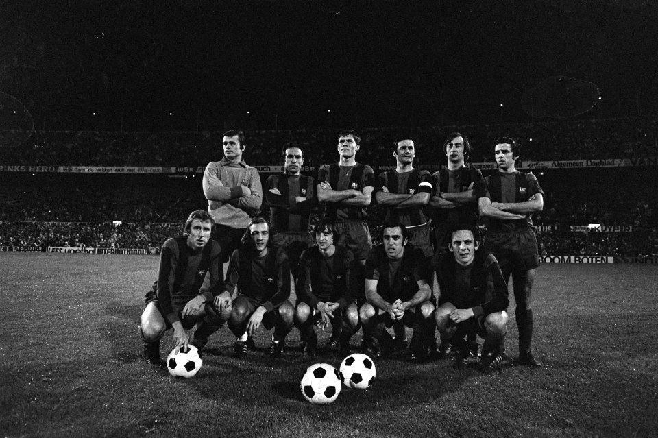 Feyenoord tegen Barcelona 0-0, Europacup nr 5 scheidsrechter Glöckner, nr 6, , Bestanddeelnr 927-5357