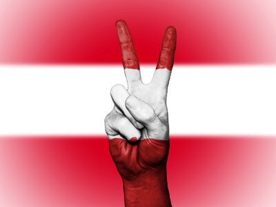 Austrian background banner