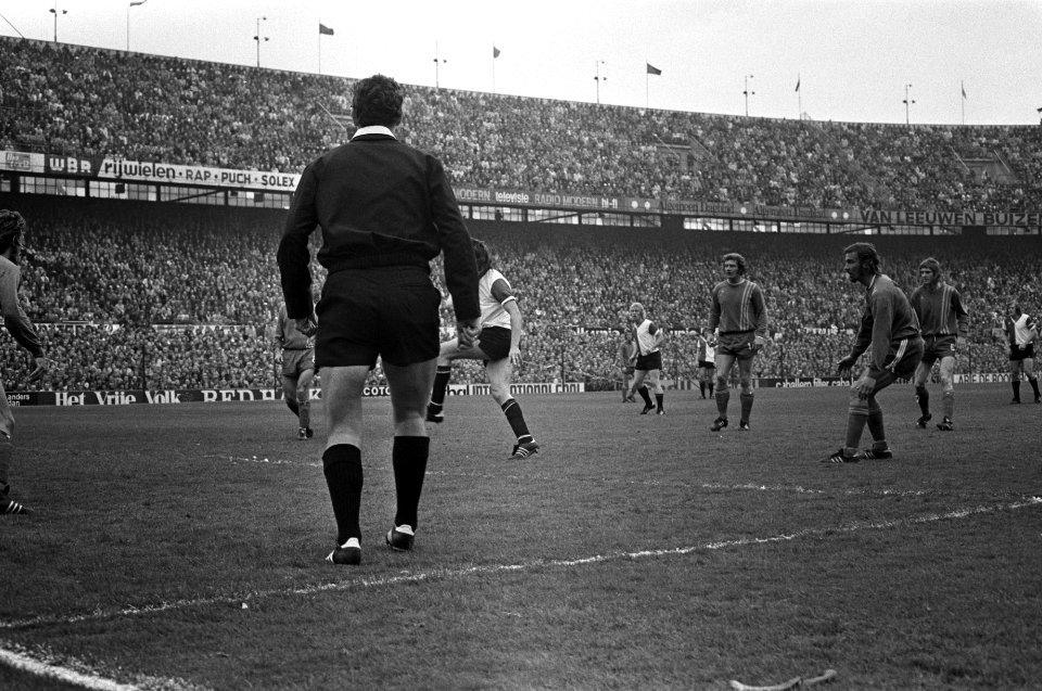 Feyenoord tegen FC Twente 3-2, (Feyenoord kampioen), spelmomenten, Bestanddeelnr 927-1712