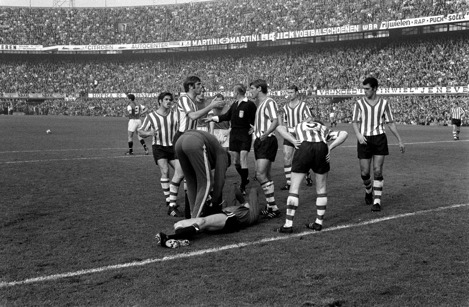 Feyenoord tegen Sparta 1-1., Bestanddeelnr 922-8645