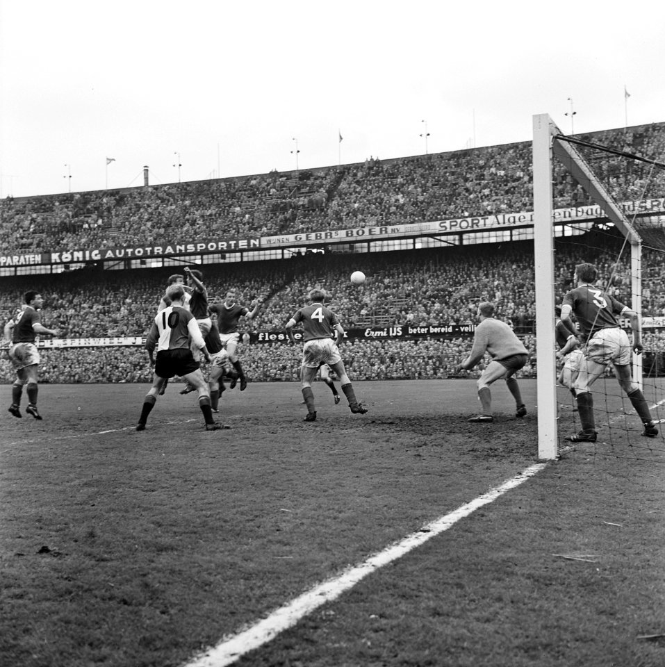 Feyenoord tegen sparta 0-1, spelmoment, Bestanddeelnr 916-3215
