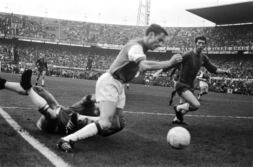Feyenoord tegen Haarlem 4-0., Bestanddeelnr 922-9787