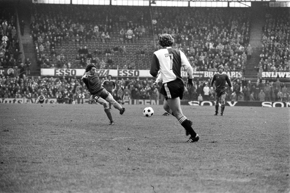 Feyenoord tegen FC Twente 0-2, spelmomenten, Bestanddeelnr 929-5378
