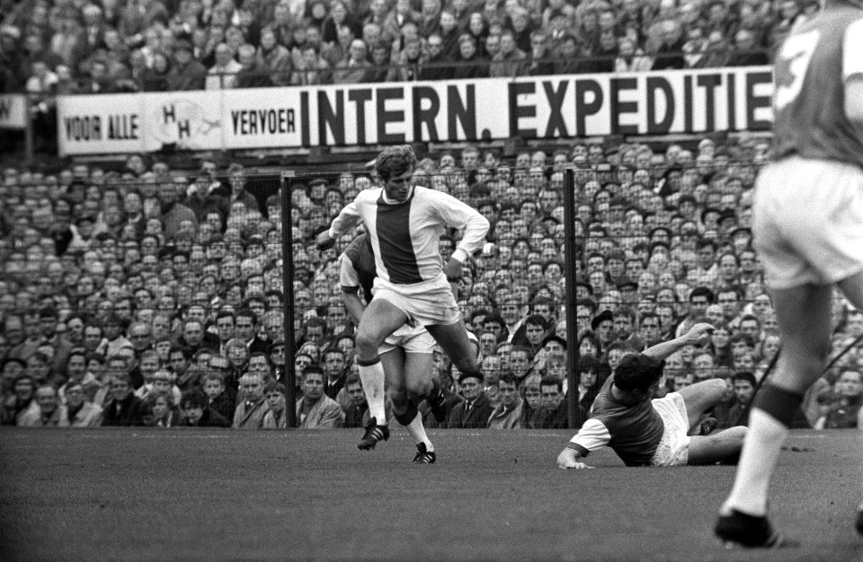 Feyenoord tegen Ajax 1-0., Bestanddeelnr 922-9313