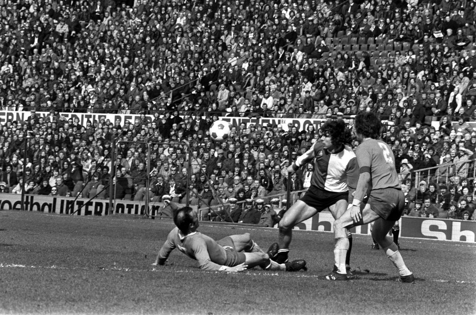 Feyenoord tegen FC Den Haag 3-0, spelmomenten, Bestanddeelnr 927-8080