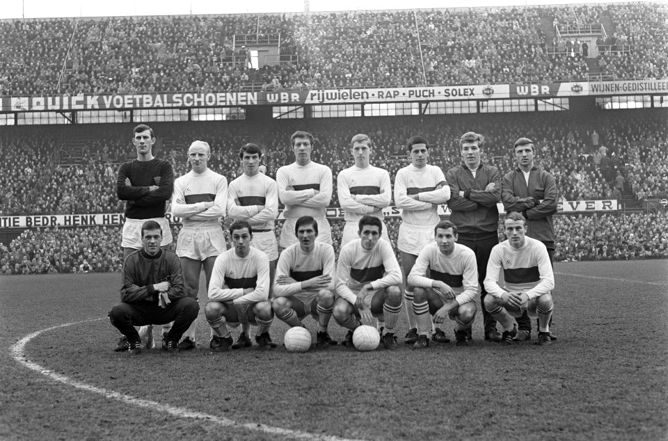 Feyenoord tegen ADO 1-0, elftal ADO, Bestanddeelnr 921-0647