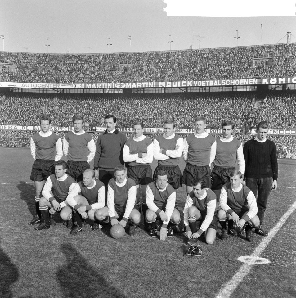 Feyenoord tegen Ajax 1-1, elftal Feyenoord, Bestanddeelnr 918-6567