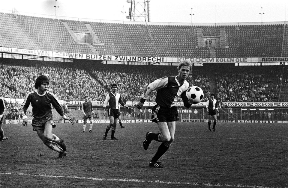 Feyenoord tegen Volendam 2-0, spelmomenten, Bestanddeelnr 929-9910