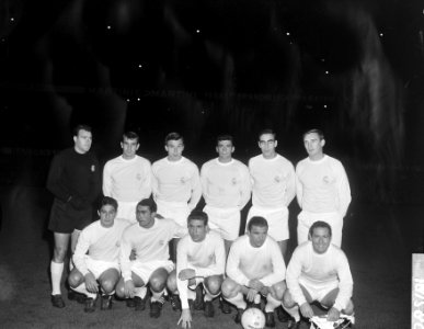 Feyenoord tegen Real Madrid 2-1, elftal Real Madrid, Bestanddeelnr 918-1580