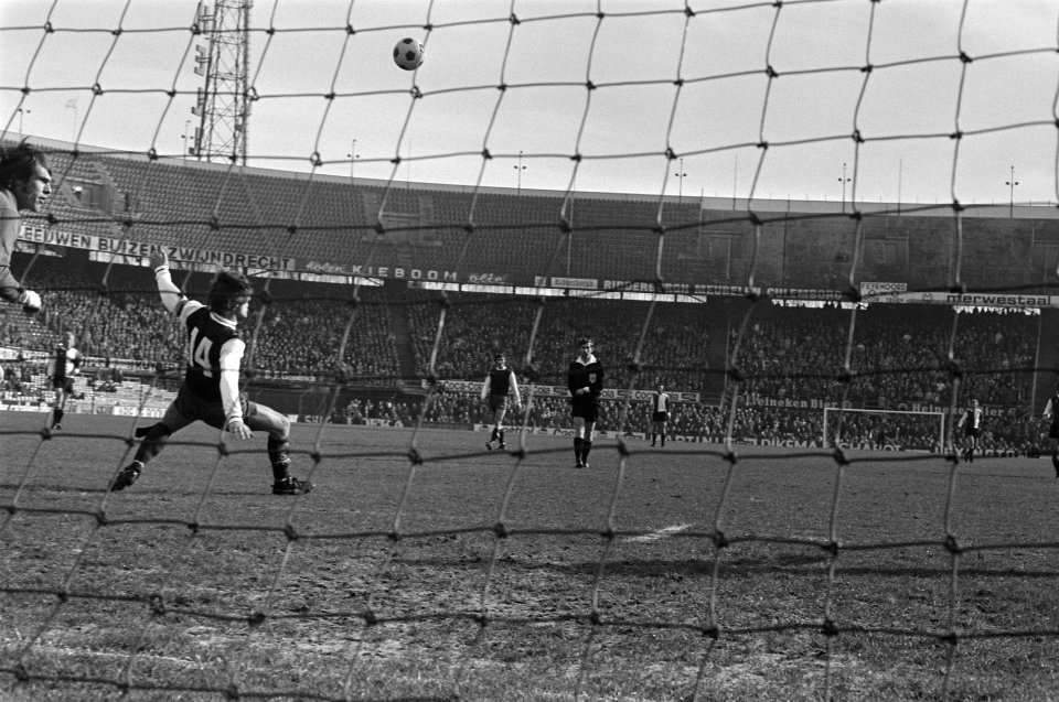 Feyenoord tegen Haarlem 4-0, spelmomenten, Bestanddeelnr 927-7601