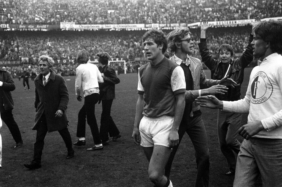 Feyenoord tegen Ajax 1-0., Bestanddeelnr 922-9318