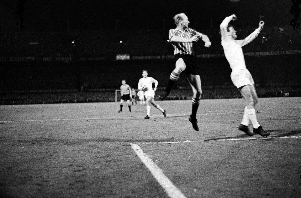 Feyenoord tegen Real Madrid 2-1, spelmomenten, Bestanddeelnr 918-1564