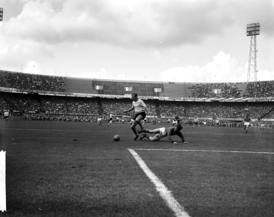 Feyenoord tegen Volendam 2-5, spelmomenten, Bestanddeelnr 914-3173