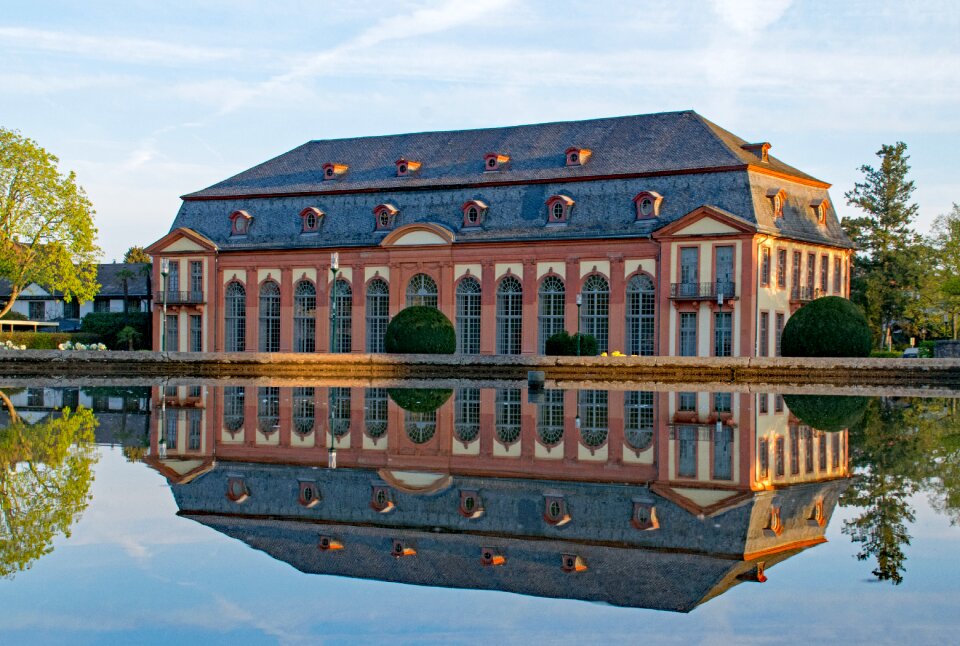 Orangery garden castle