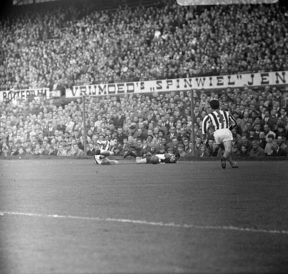Feyenoord tegen Willem II , spelmoment, Bestanddeelnr 919-0659