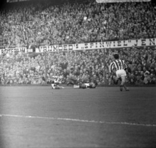 Feyenoord tegen Willem II , spelmoment, Bestanddeelnr 919-0659