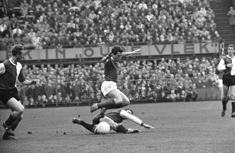 Feyenoord tegen Sparta 0-1, spelmoment, Bestanddeelnr 916-3218