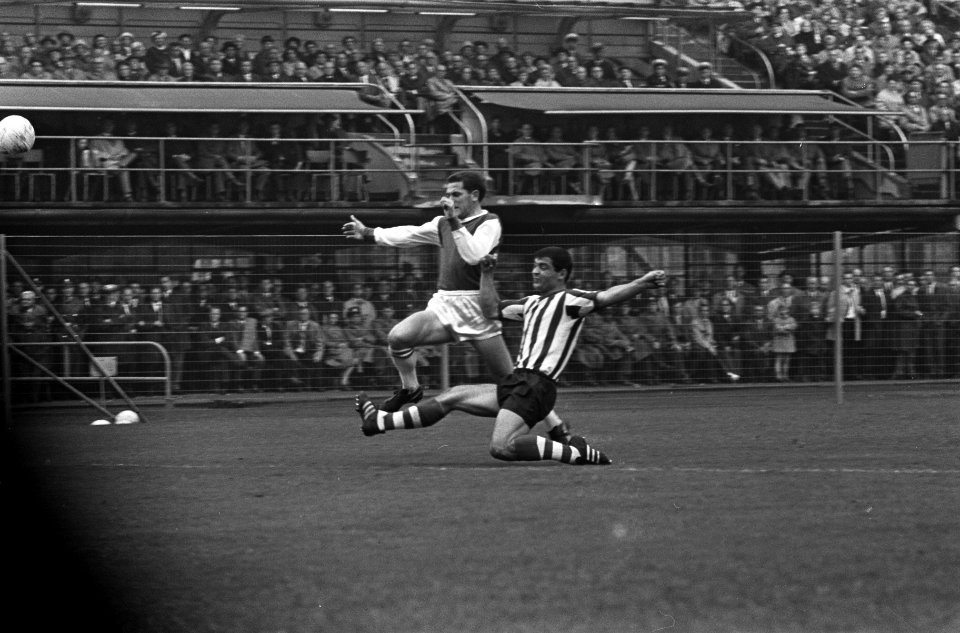 Feyenoord tegen Sparta, spelmomenten, Bestanddeelnr 918-2283