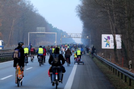 Fife years Paris agreement bicycle demonstration Berlin 2020-12-12 112