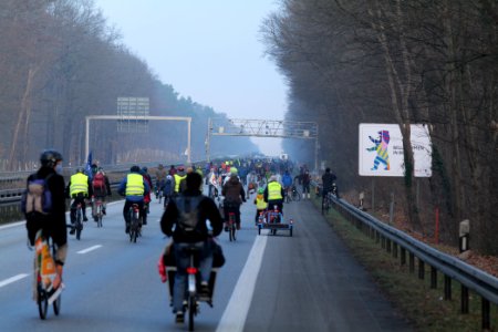 Fife years Paris agreement bicycle demonstration Berlin 2020-12-12 111