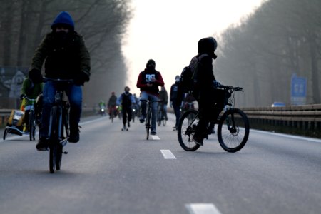 Fife years Paris agreement bicycle demonstration Berlin 2020-12-12 104