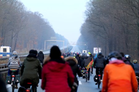 Fife years Paris agreement bicycle demonstration Berlin 2020-12-12 100