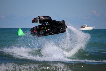Action sports lake michigan freestyle