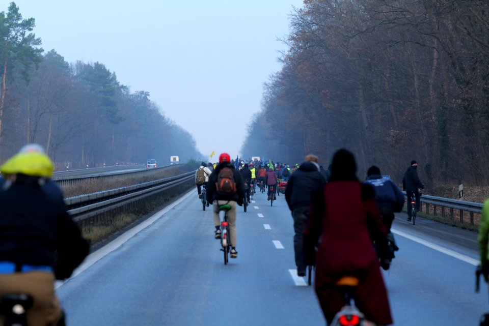 Fife years Paris agreement bicycle demonstration Berlin 2020-12-12 114