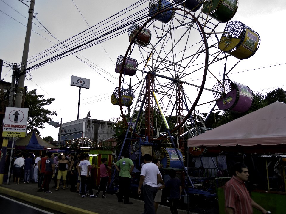 Fiesta en ilopango El Salvador 2012