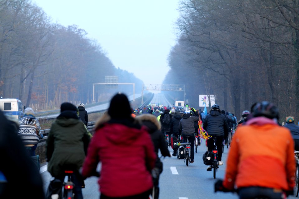 Fife years Paris agreement bicycle demonstration Berlin 2020-12-12 101