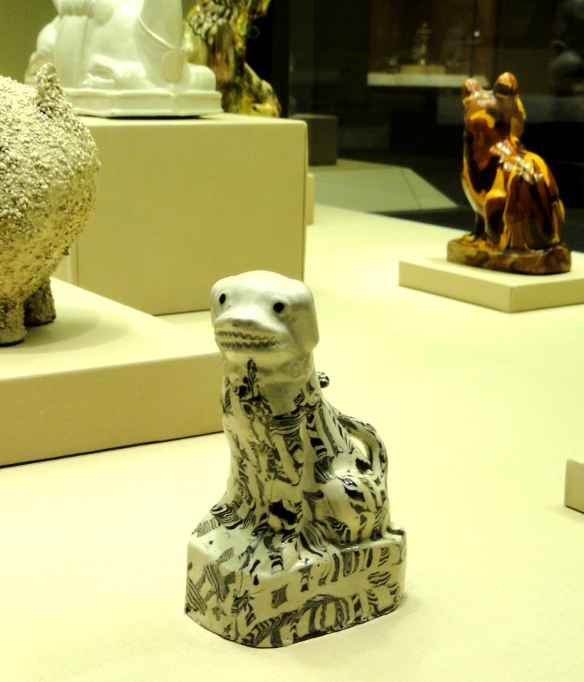 Figure of a Dog, England, c. 1740 - Nelson-Atkins Museum of Art - DSC08823
