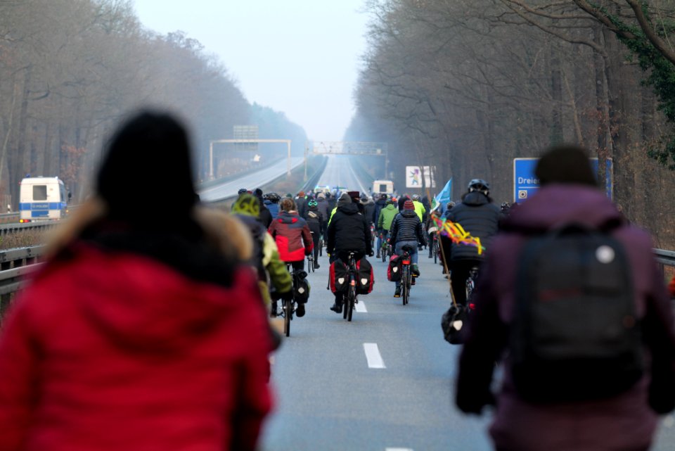 Fife years Paris agreement bicycle demonstration Berlin 2020-12-12 96