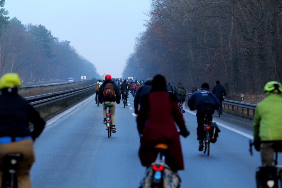Fife years Paris agreement bicycle demonstration Berlin 2020-12-12 113