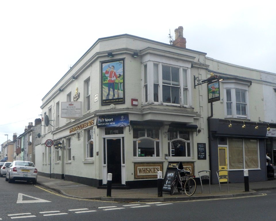Fifth Hants Volunteer Arms, 74 Albert Road, Southsea (October 2017)