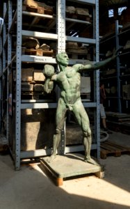 Figur im Lapidarium (Dresden) - Alte Zionskirche
