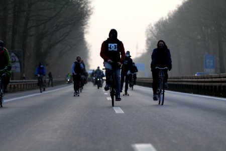 Fife years Paris agreement bicycle demonstration Berlin 2020-12-12 106