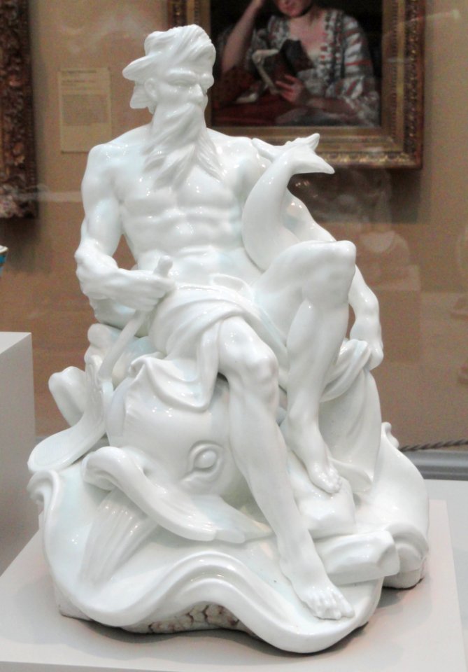 Figure of a River God, 1747-1750, Sèvres Porcelain Manufactory, possibly modeled by Louis-Antoine Fournier - Art Institute of Chicago - DSC09447
