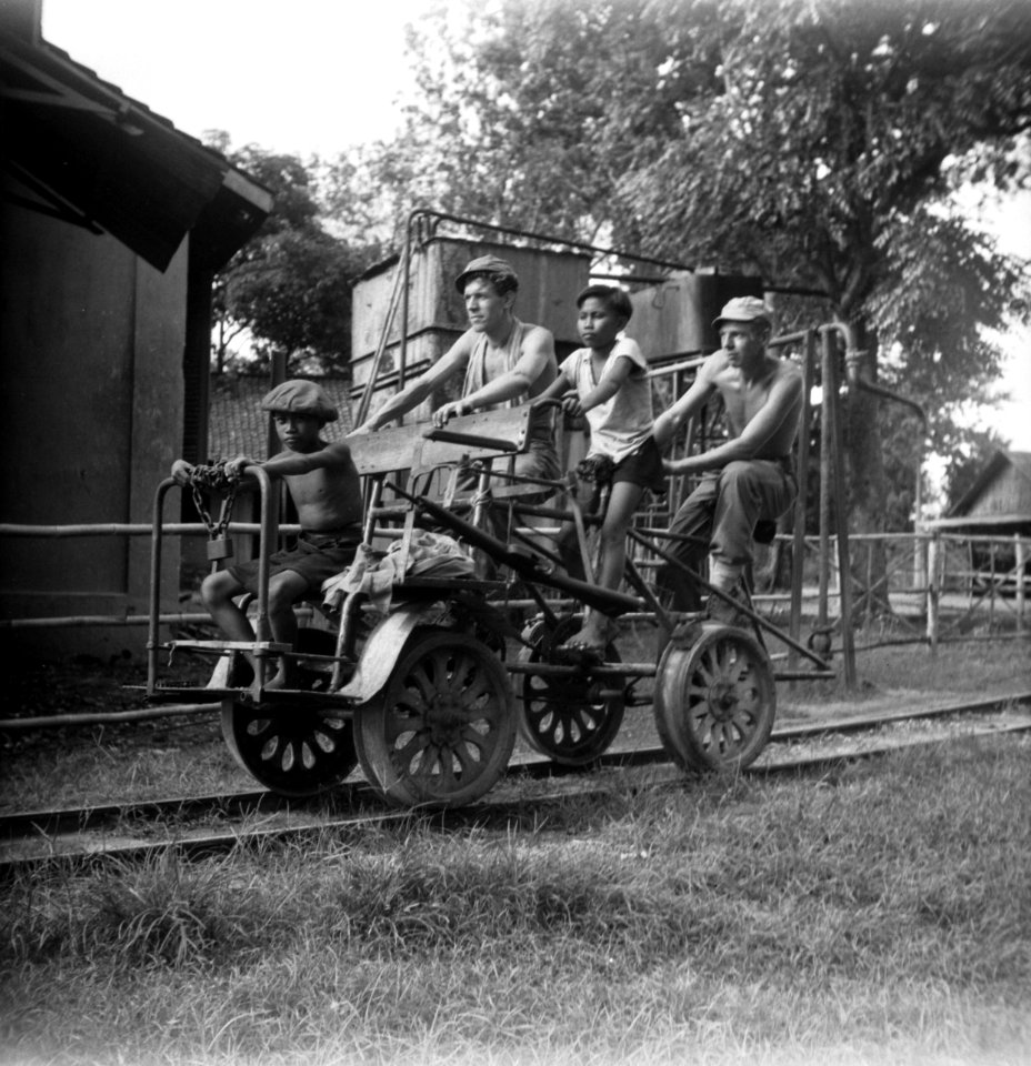 Fietslorrie op smalspoor, Bestanddeelnr 11303
