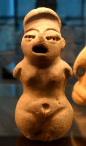 Figurine - Monte Alban pottery - Ethnological Museum, Berlin - DSC00886