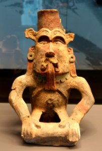 Figurine - Monte Alban pottery - Ethnological Museum, Berlin - DSC00883