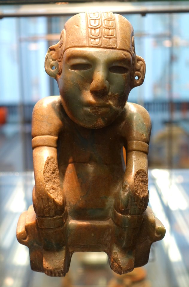 Figurine - Classic Maya - Ethnological Museum, Berlin - DSC00727