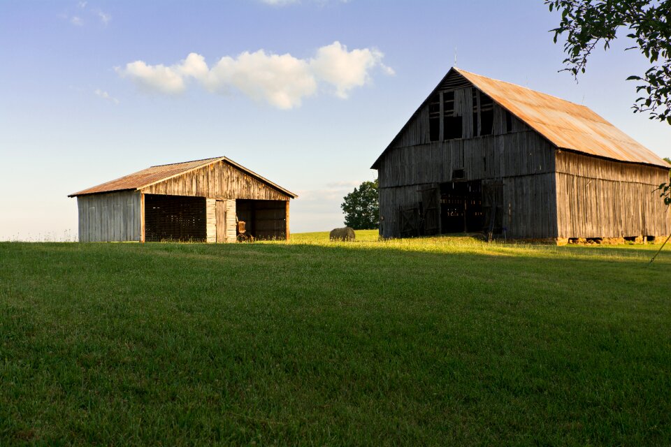 Rural farmland agriculture