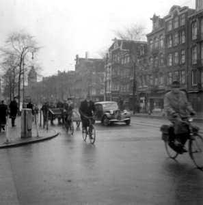 Fietsers op de Rozengracht, Bestanddeelnr 901-2561